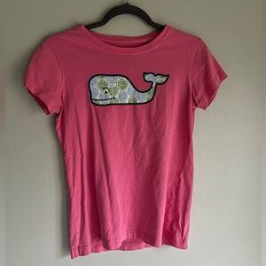 Vineyard Vines, women’s pink T-shirt | size small